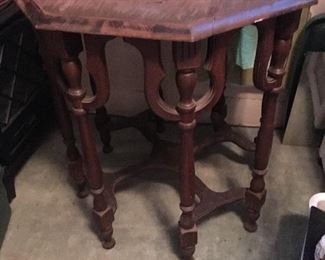Antigue Hexagon Table