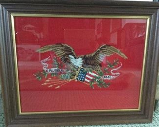 Beautiful needle point.