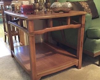 Pair of nice MCM end tables.