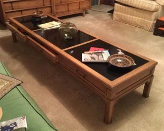 Thomasville Tamerlane MCM coffee table.