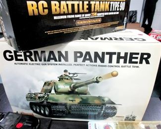 Remote controlled tank