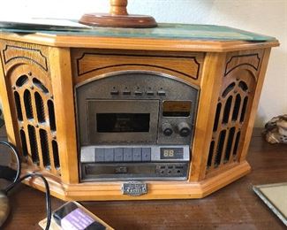 Record tape CD combo