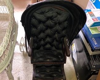 Antique baby doll buggy