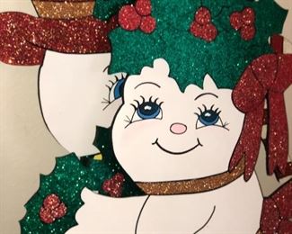 Mr. and Mrs. snowman