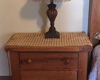 Basset Nightstand, Lamp