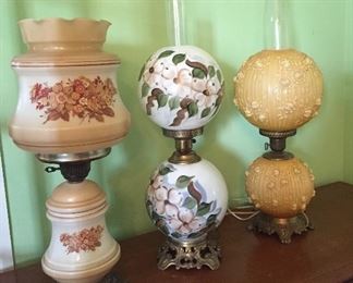 Vintage Gone With the Wind Lamps