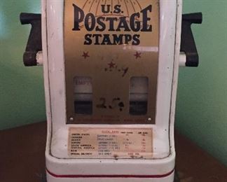 Vintage U.S. Postage Stamps Machine