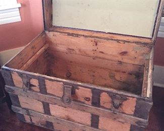 Antique Steamer Trunck
