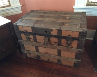 Antique Steamer Trunck