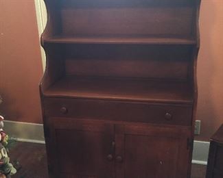 Hutch Style Cabinet can be Used for Books as well