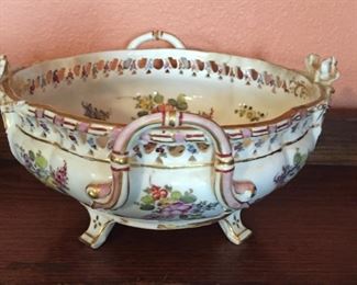 Antique Gibnan Collamore & Company Porcelain Dish