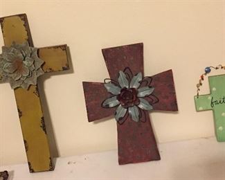 Assorted Religious Items Multiple Crosses of Beautiful Design