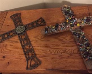 Assorted Religious Items Multiple Crosses of Beautiful Design