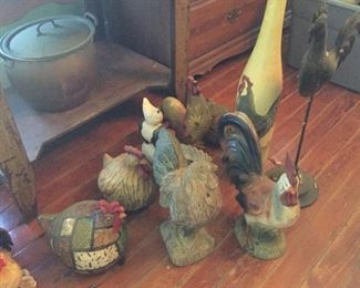 Assorted Collection of Roosters