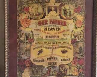 Our Father/Commandments Breakfast Promotional 1900