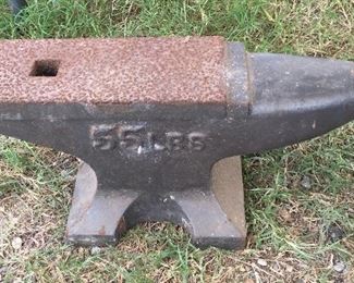 Cast Iron & Steel Blacksmith Anvil