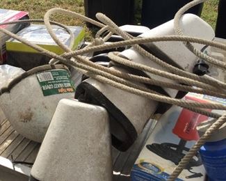 Faucet Covers Styrofoam, Assorted Garage Type Items