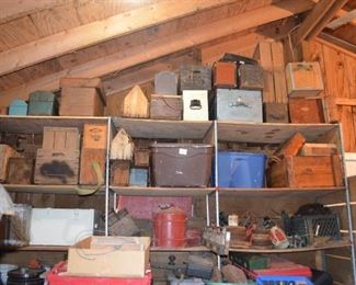 wooden tool boxes