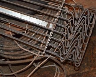chimney cleaner . extension rods and brushes available
