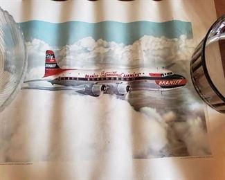 Braniff Airlines Memoribilia