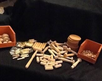 Wooden Craft Lot