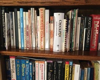 tons of books...this is just a glimpse