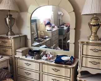 French Provencial bedroom furniture