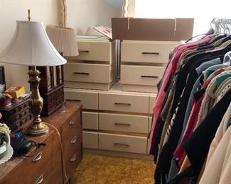 bedroom furniture, mid century