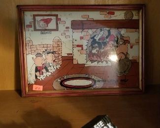 This appears to be a cell from 3 little pigs the next photo has what's on the back of it