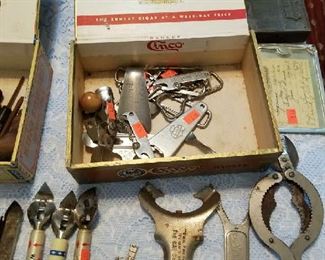 And some older Coke and beer bottle openers