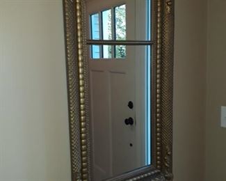 Ornate mirror. 