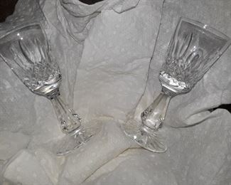 Waterford Crystal Sherry Glasses. 