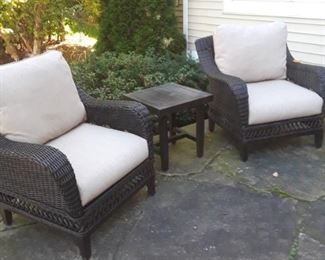 Allen Roth indoor/ outdoor wicker furniture. 