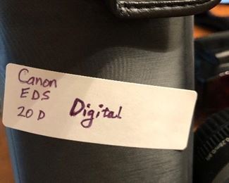 Canon EDS 20D digital