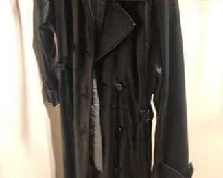 leather coat