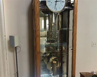 howard miller clock curio
