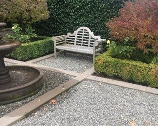 Teak bench