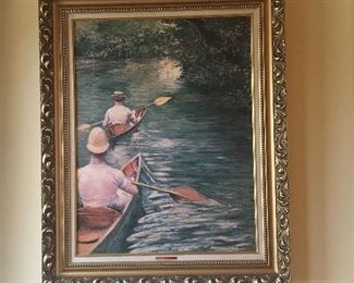 Framed giclee