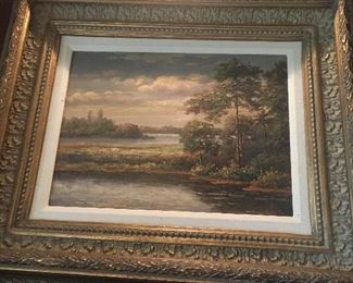 Framed original art