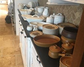 Two lovely sets of stoneware