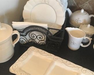 Grace tea set and tray