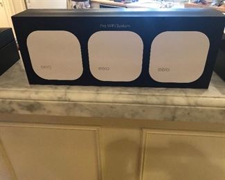 Eero pro wifi system three pack for sale originally $699 asking $450