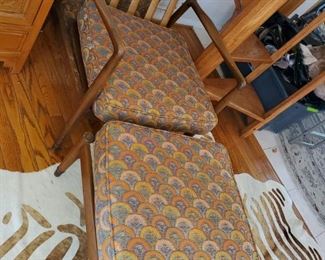 Genuine 1950's Mid Century Lounger