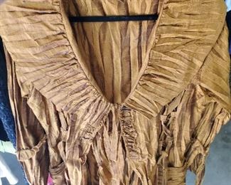 Fun and Interesting Clothing on Giant racks to shop from!