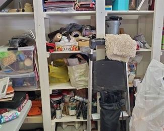 Garage packed