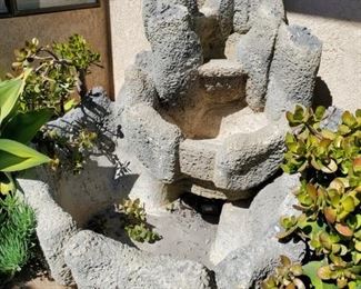 Gorgeous Rock Fountain and yes it works Great!