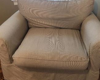 Chair and 1/2 w ottoman. $325