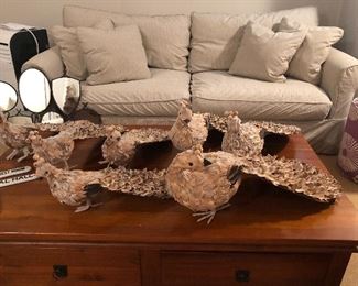 Comfy sofa. Matches other chair. Crate and barrel. $400
