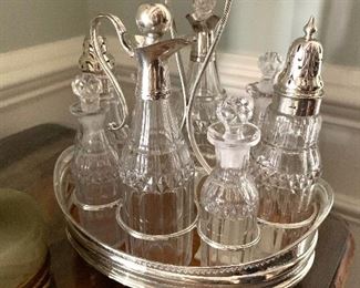 Cruet set by Robert and David Hennell Circa 1760