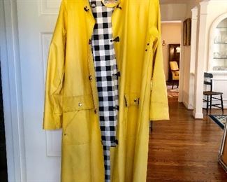Yellow raincoat
